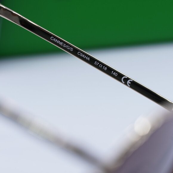 Kate Spade CANNES/G/S 0C9A HA Round Sunglasses - Red/Gold/Brown Gradient - Picture 8 of 10